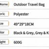 30L Waterproof Hiking Backpack, Lightweight Outdoor Daypack for Trekking Cycling Travel Bag