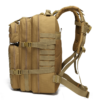50L Large Capacity Tactical Backpack - Durable MOLLE Military Rucksack for Outdoor Hiking & Camping