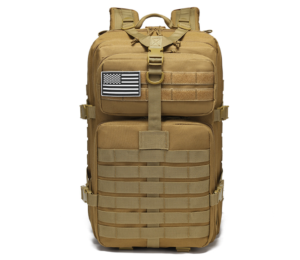 TBP-OX-9 50L Large Capacity Tactical Backpack - Durable MOLLE Military Rucksack for Outdoor Hiking & Camping
